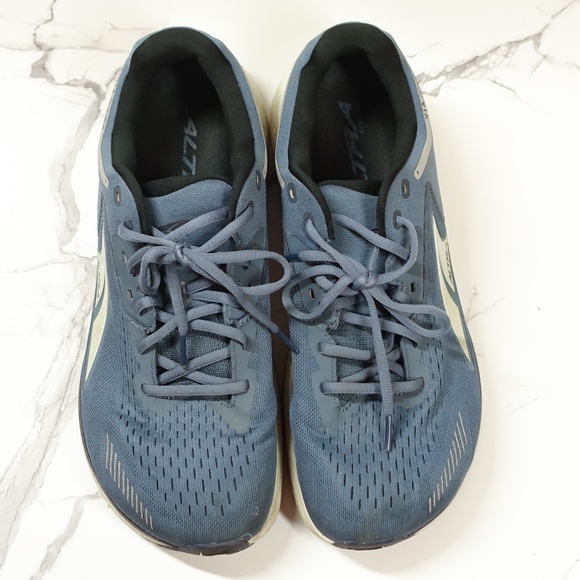 PRE-LOVED Via Olympus Road-Running Shoes Blue - Men's Size 11 - Picture 3 of 7